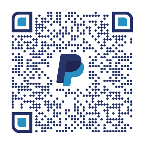 PayPal donation QR code for Saving Grace Outreach